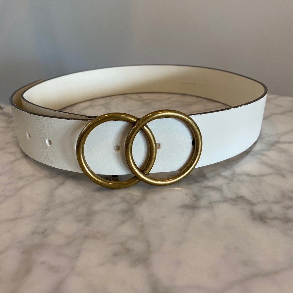 Auxiliary (Aritizia) Double Ring Leather Belt